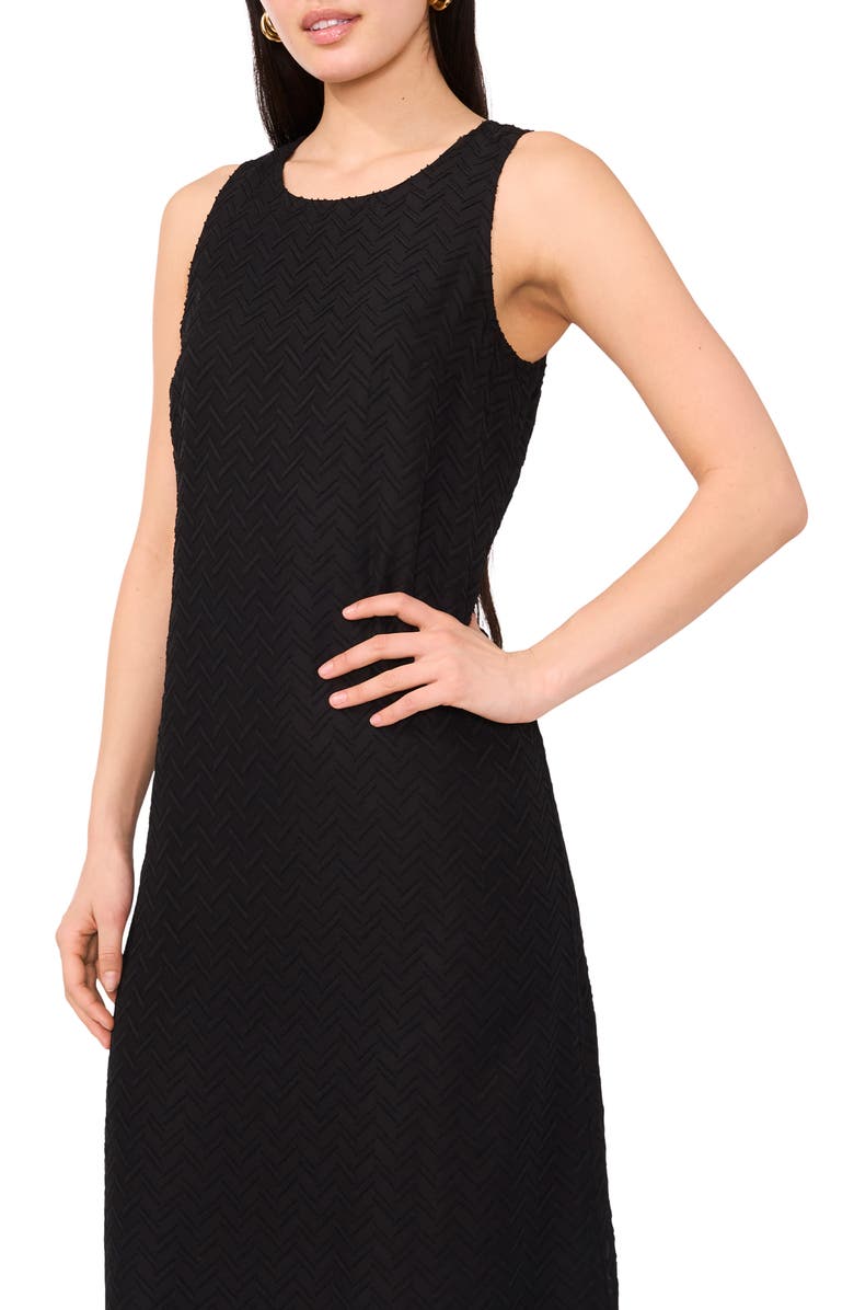 Vince Camuto Textured Sleeveless Maxi Dress, Alternate, color, 