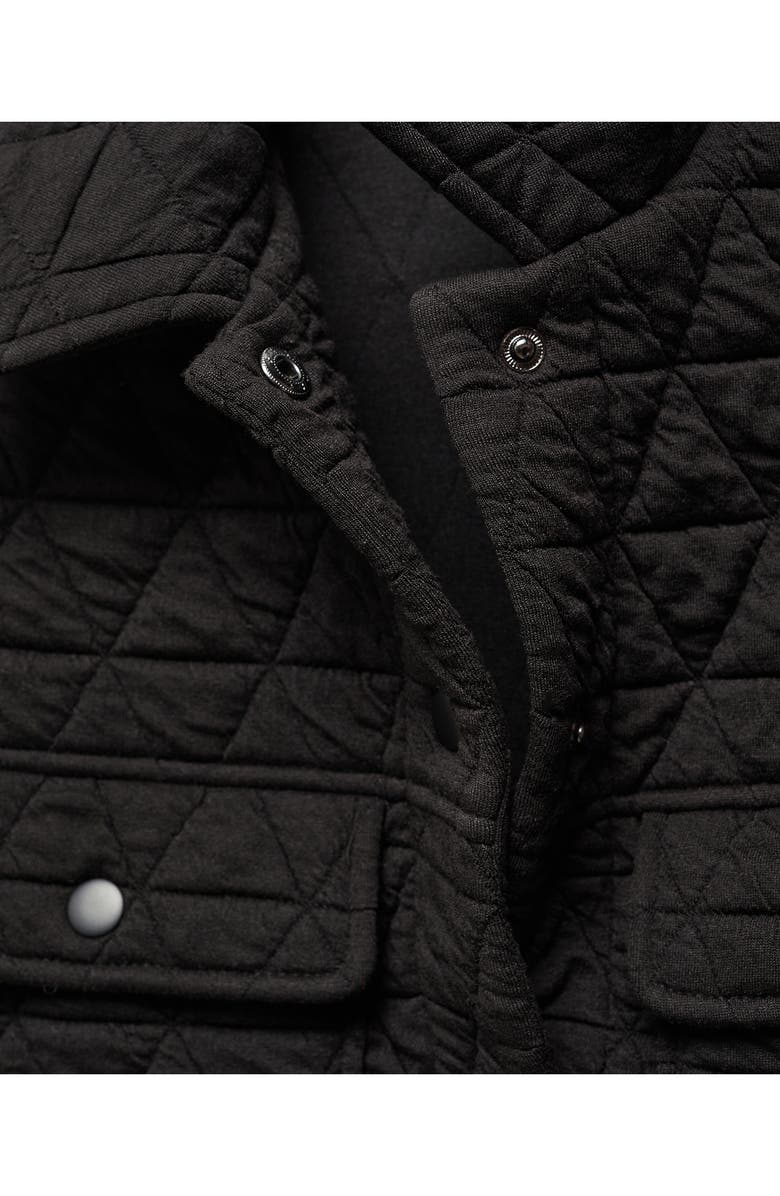 MANGO Quilted Crop Vest, Alternate, color, 