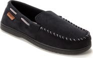 DEARFOAMS Keaton Microsuede Moccasin Slipper