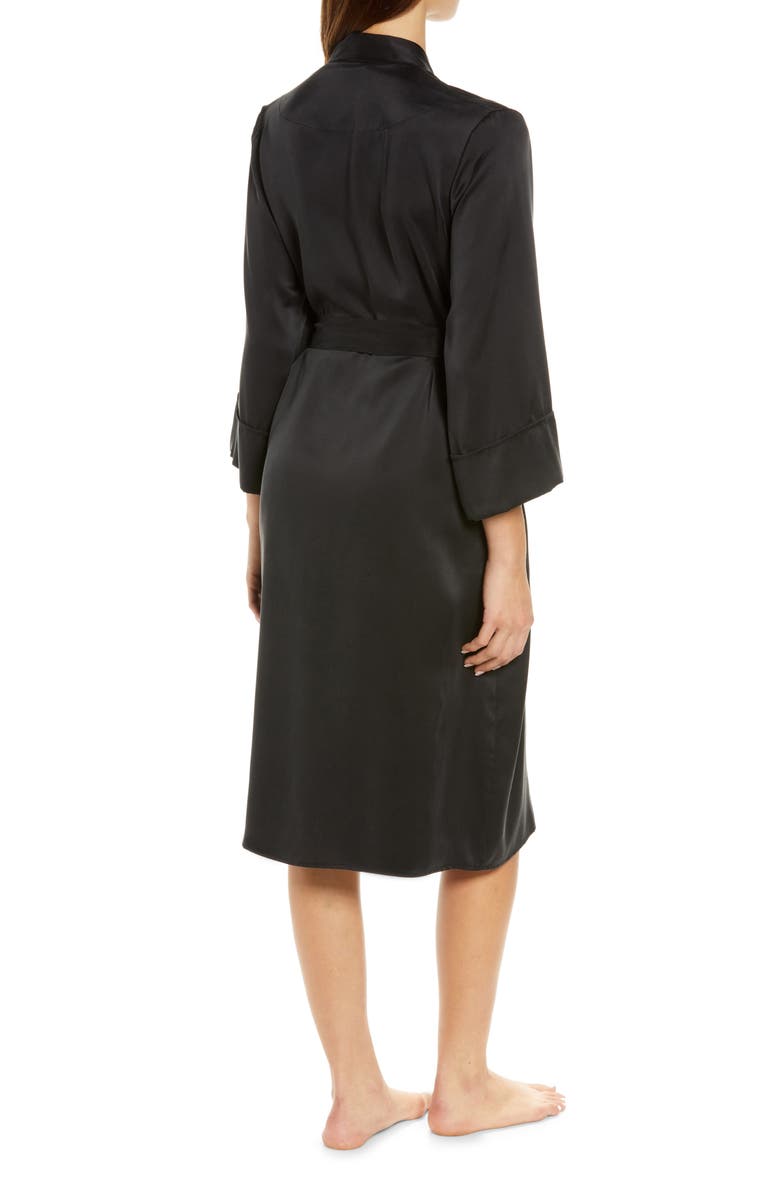 Papinelle Silk Robe, Alternate, color,
