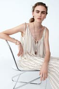 H&M Oversized Tie-strap Top