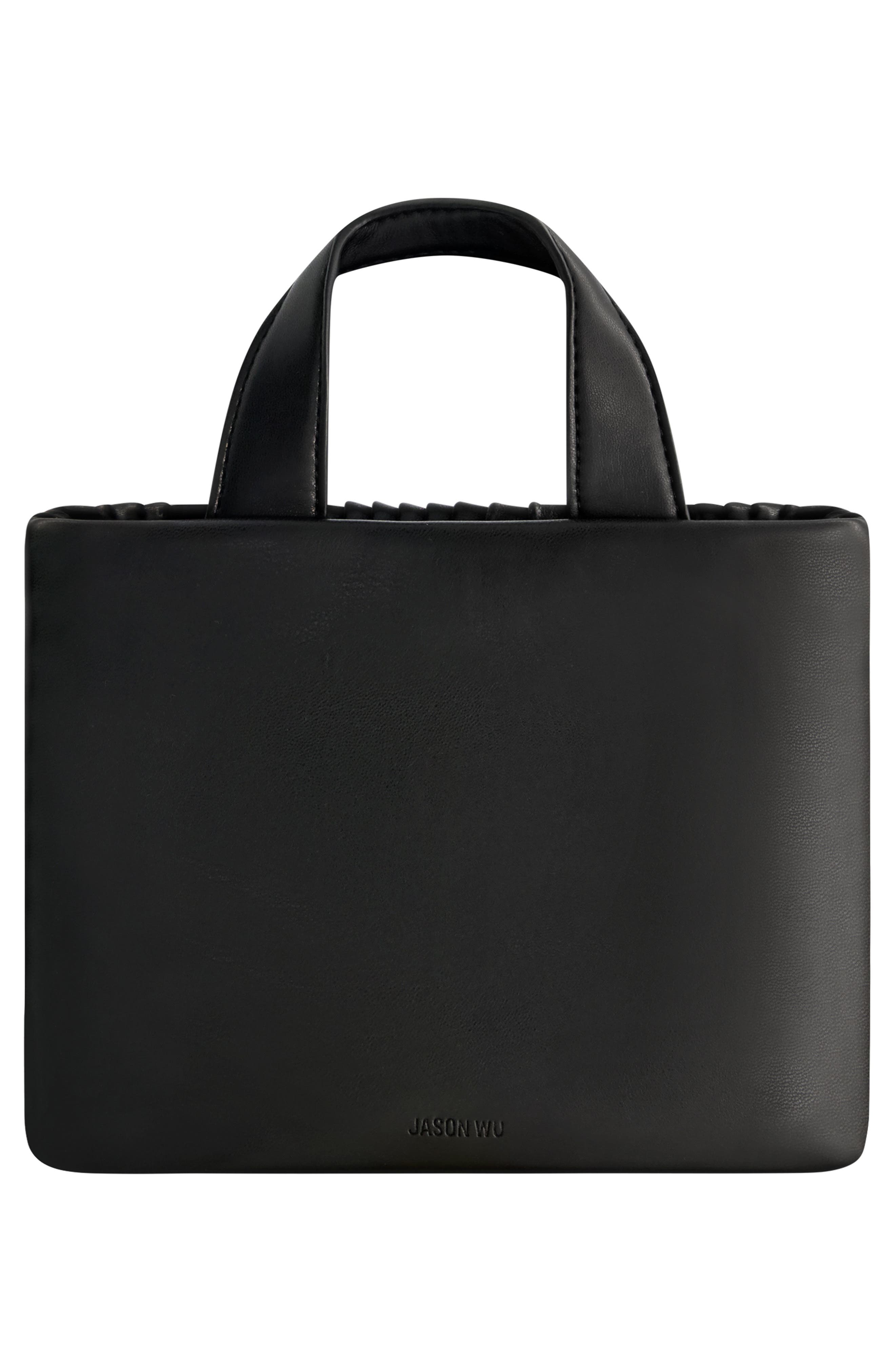 JASON WU Corrie Pleated Top Handle Bag, Alternate, color, 