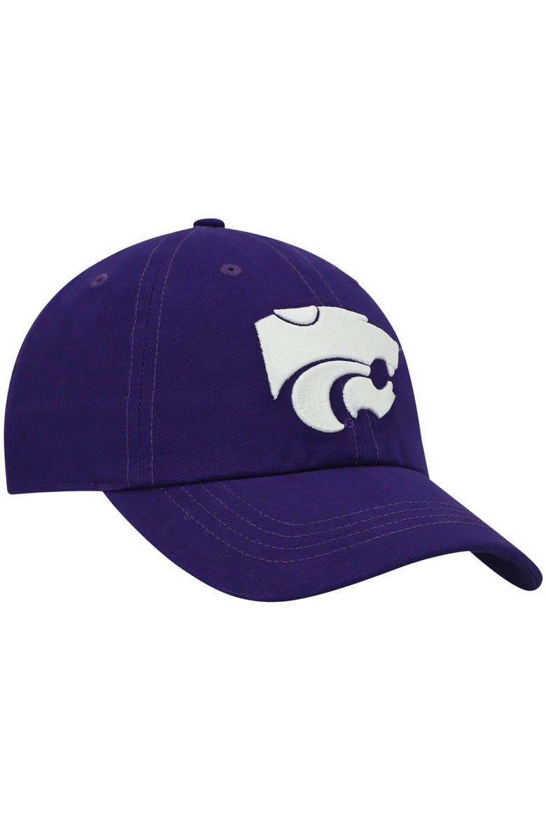Women's '47 Purple Kansas State Wildcats Miata Clean Up Logo Adjustable Hat, Alternate, color, Purple