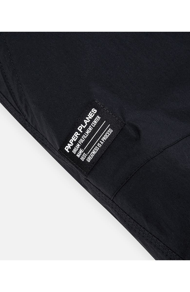 PAPER PLANES Cotton Blend Utility Pants, Alternate, color, Black