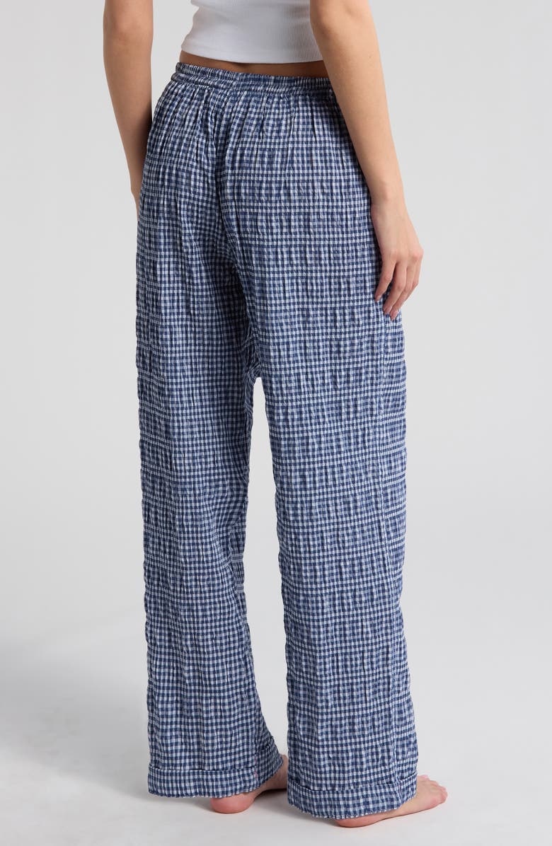 Free People Cloud Ten Check Print Pajama Pants, Alternate, color,