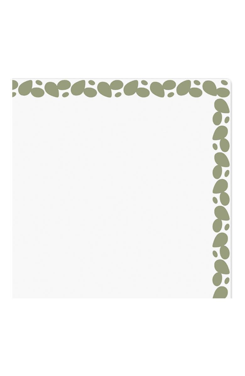 Kaplan Early Learning Company Tabletop Messy Mat - Set of 10, Alternate, color, White