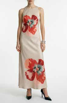 VERO MODA Reba Hibisca Maxi Dress