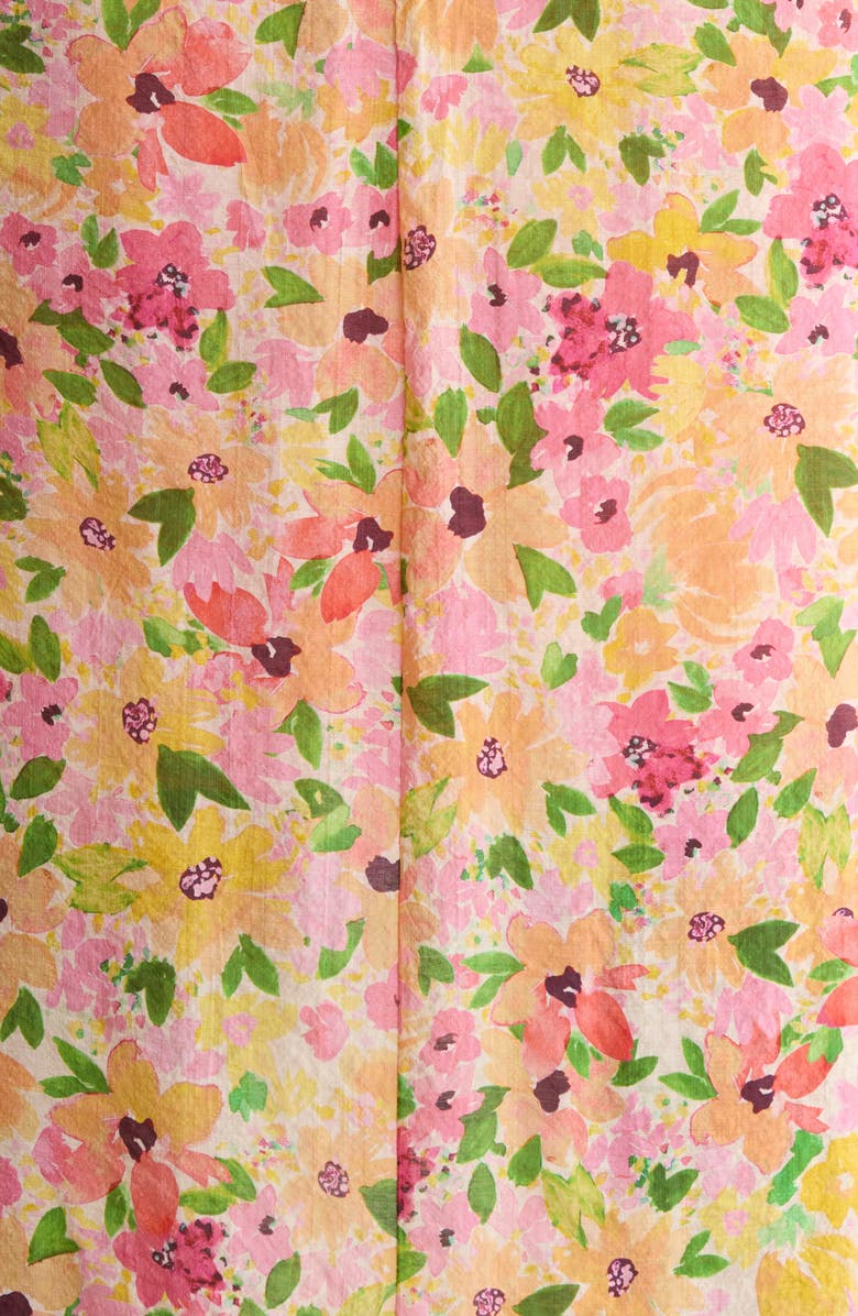 CeCe Smocked Waist Maxi Dress, Alternate, color, Claret Red