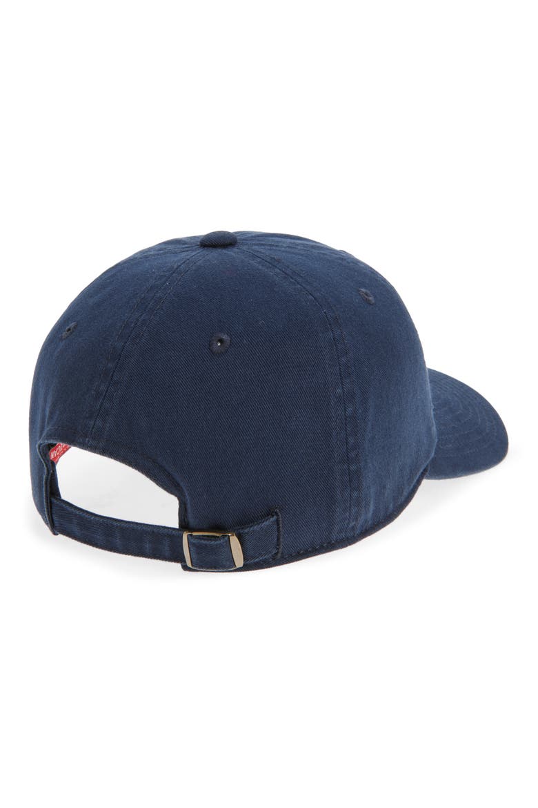 Caviar Embroidered Baseball Cap, Alternate, color, NAVY