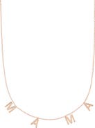 THE SIS KISS Mama Necklace