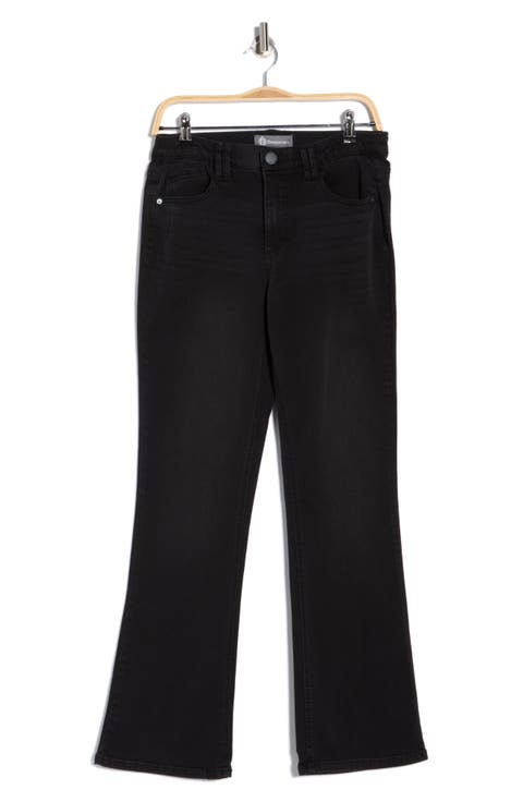 Itty Bitty Bootcut Jeans (Washed Black)