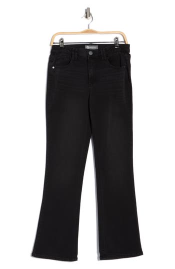 Democracy Itty Bitty Bootcut Jeans In Black