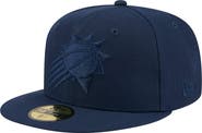 New Era Men's New Era Navy Phoenix Suns Tonal Color Pack 59FIFTY Fitted Hat