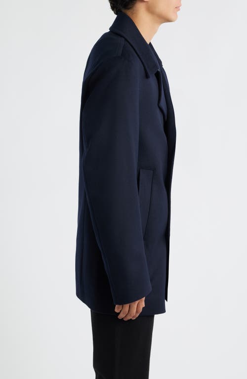 Hugo Boss Coat Boss Men Color Blue In Blue