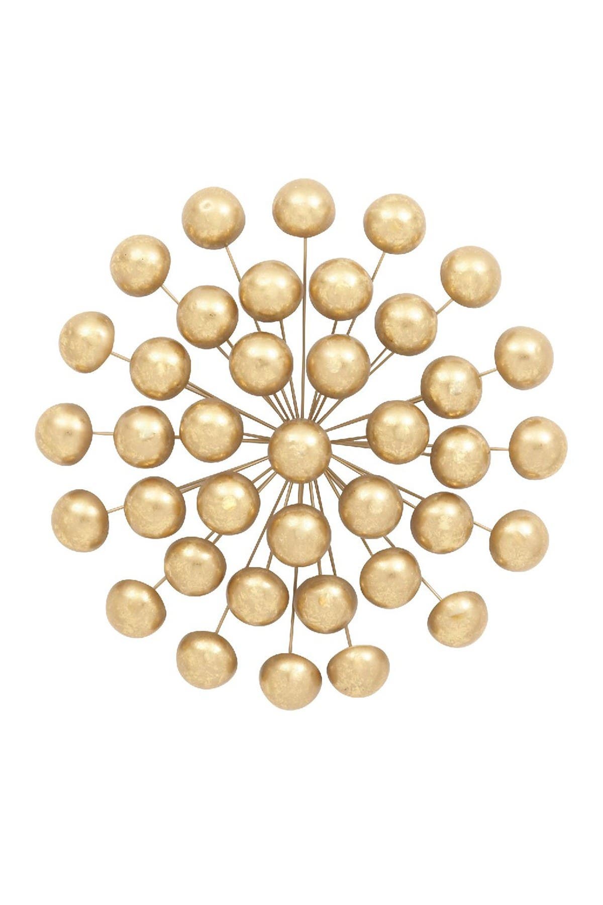 WILLOW ROW Gold/Iron Gray Modern Burst Wall Sculpture | Nordstromrack