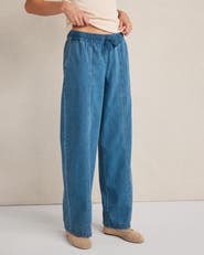 Haven Well Within Organic Cotton Denim Barrel Leg Pants