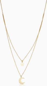 Oradina 14K Yellow Gold Jana Layered Necklace