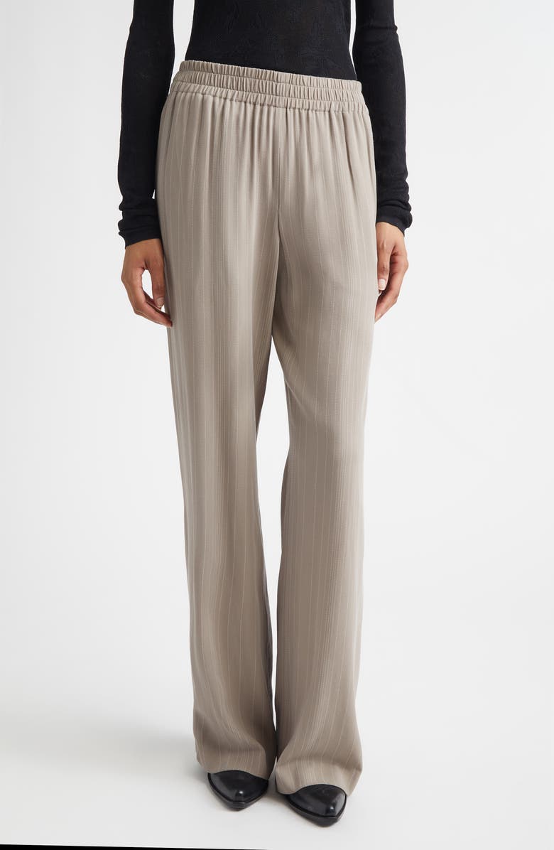 Golden Goose Journey Wool Blend Gabardine Pants, Main, color, Roasted Cashew