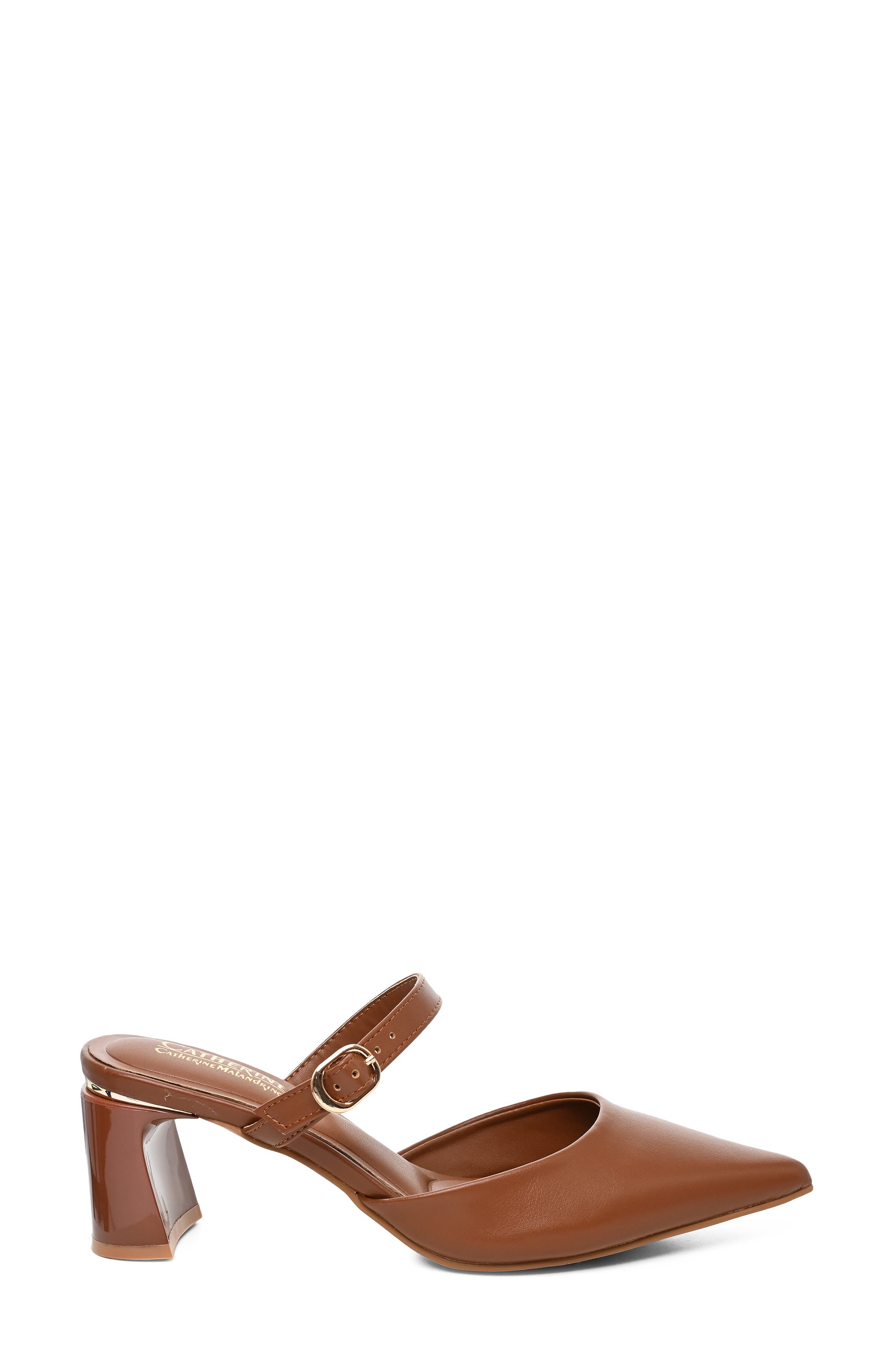 Pointed Toe Sandal, Alternate, color, LUGGAGE