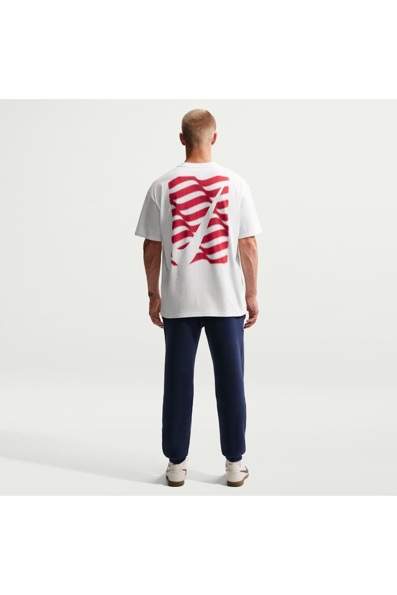 Men's Nike White USMNT Flag T-Shirt, Alternate, color, White