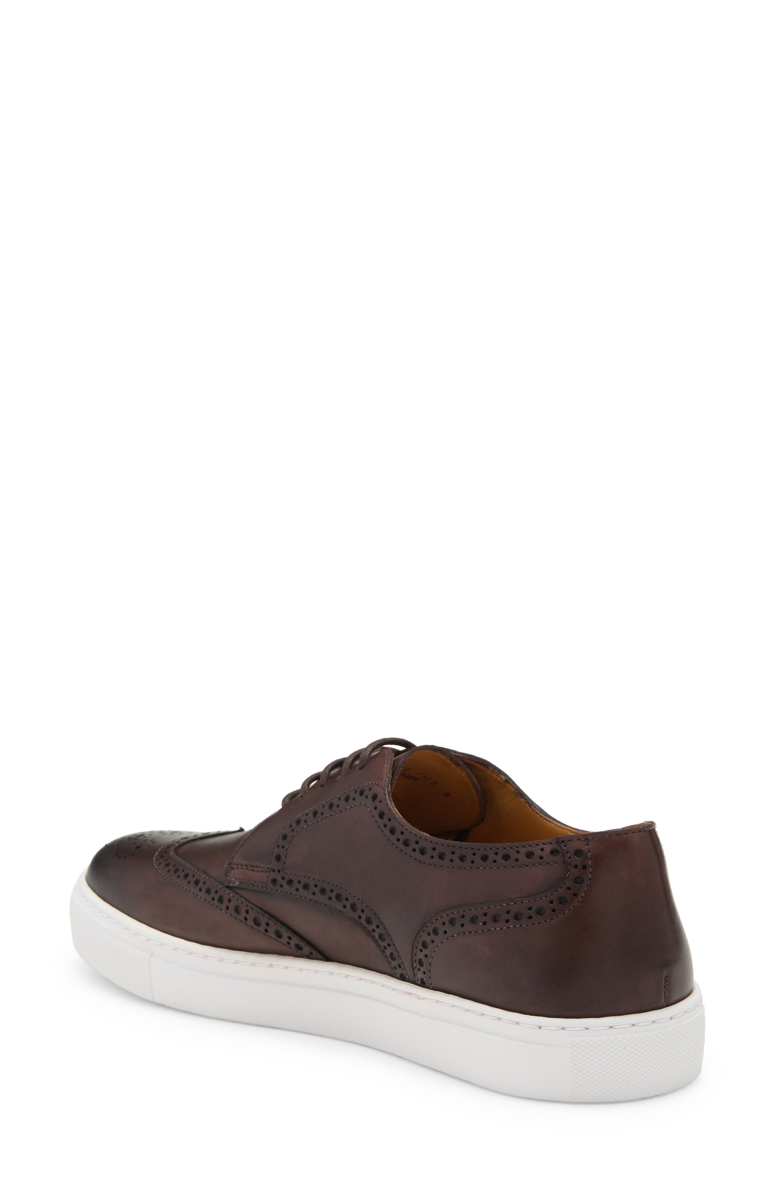 Magnanni Albert Wingtip Sneaker, Alternate, color, 