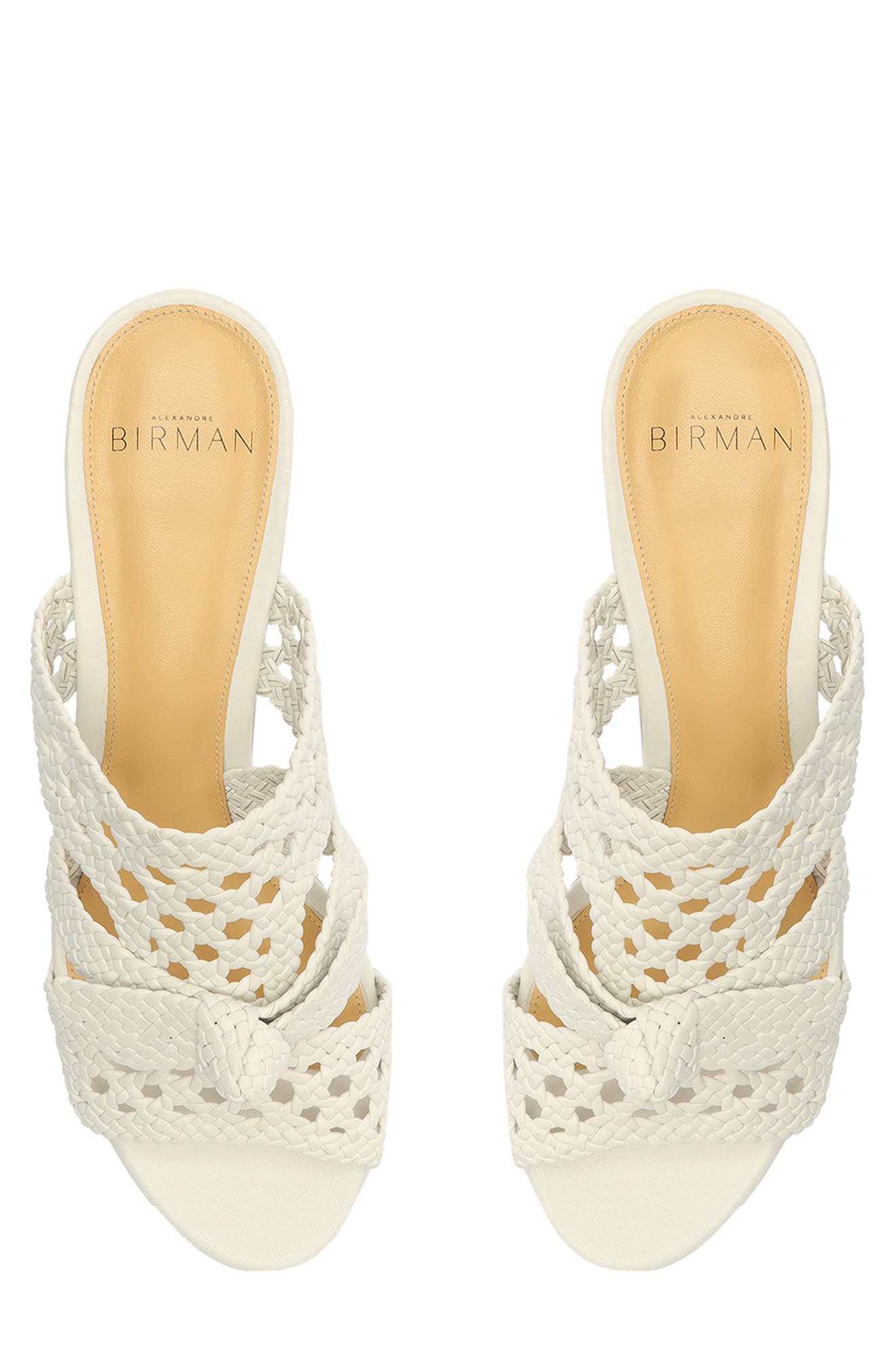 Alexandre Birman Clarita Woven Slide Sandal, Alternate, color, 