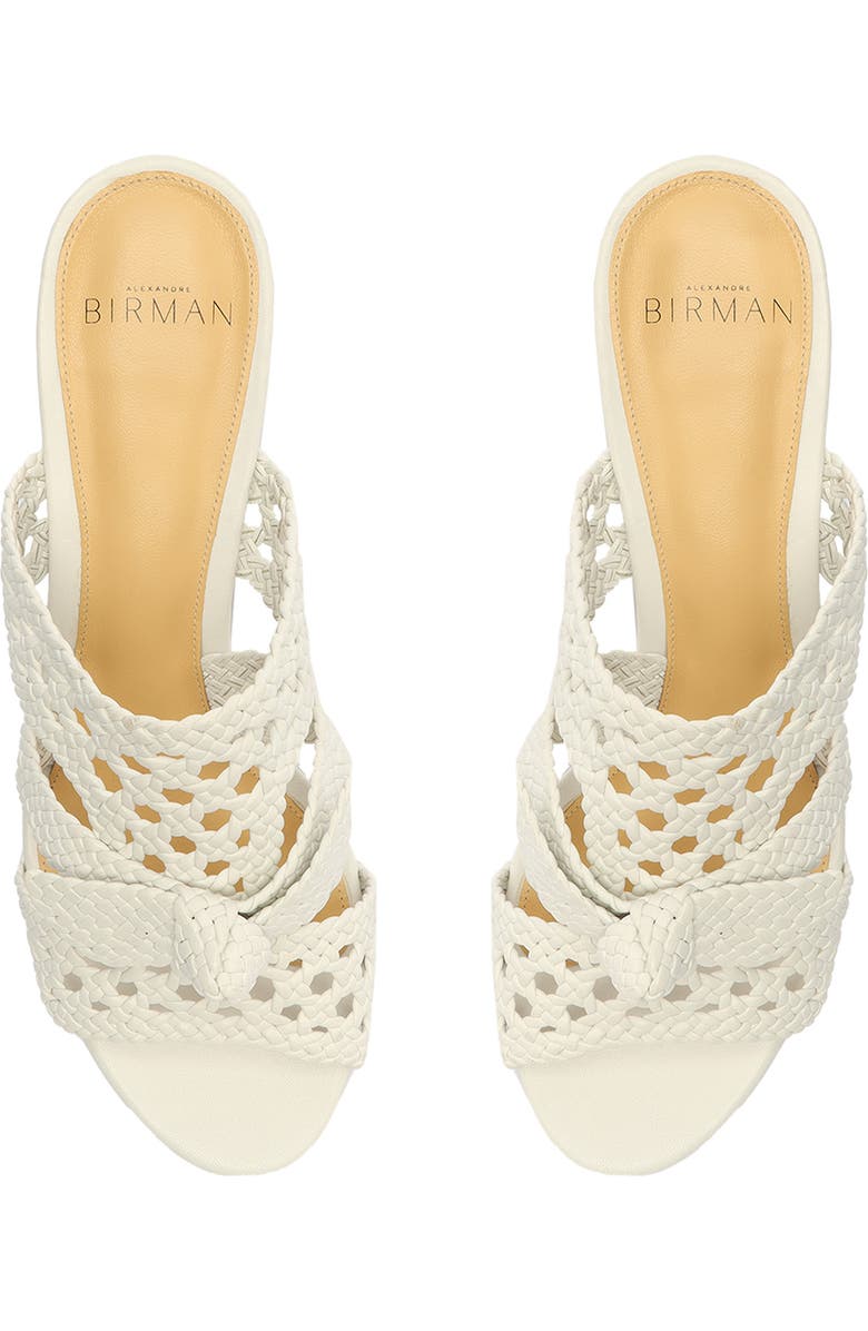 Alexandre Birman Clarita Woven Slide Sandal, Alternate, color,