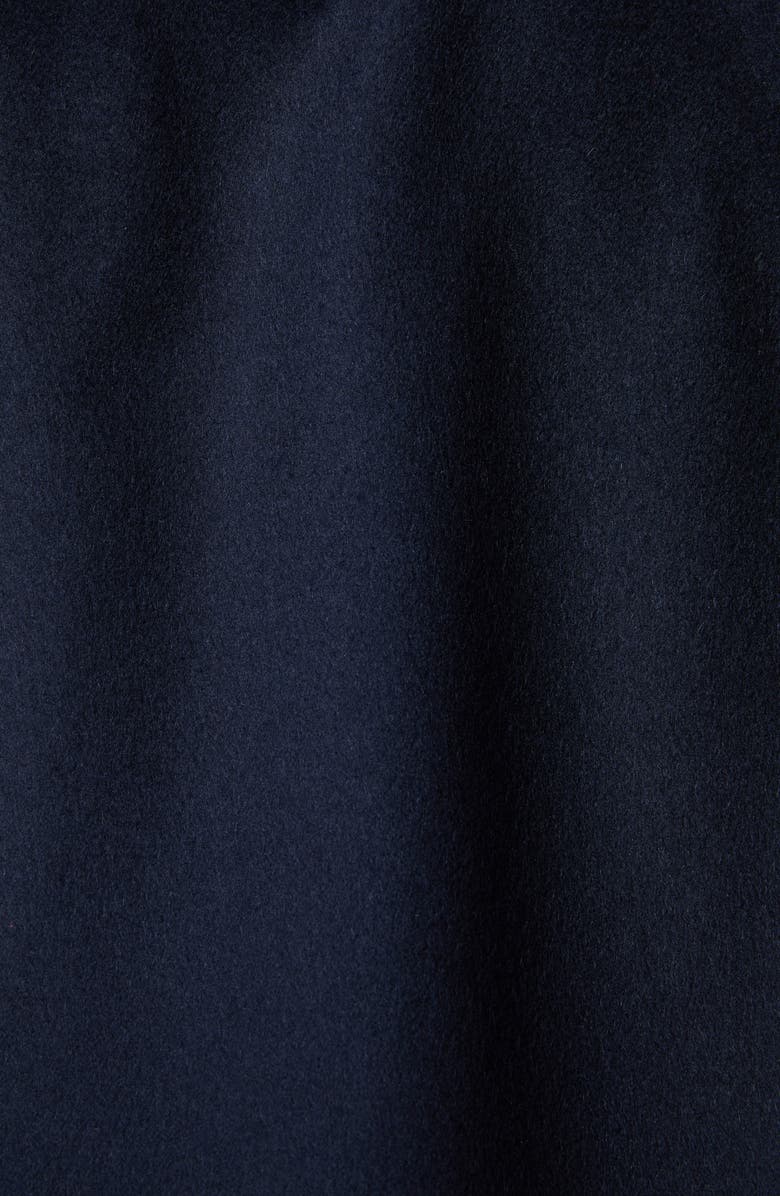 Bottega Veneta Light Wool & Cashmere Double Face Coat, Alternate, color, 4121 Navy