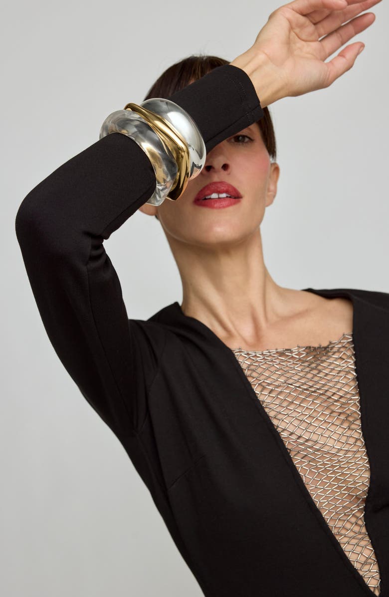 st. Moran Lucite<sup>®</sup> Bangle, Alternate, color, Clear