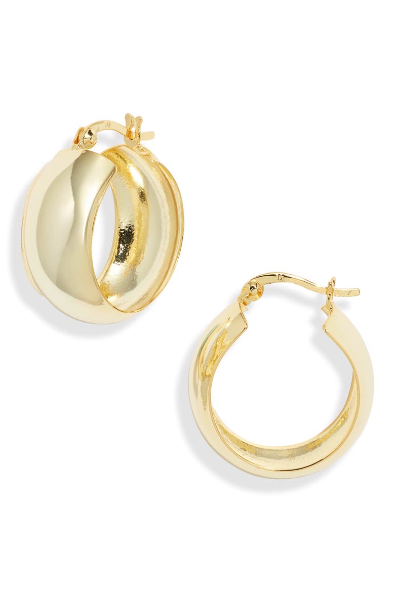 The Imala Hoop Earrings, Main, color, GOLD