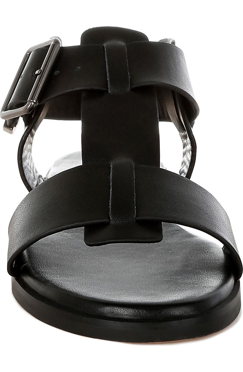 Rag & Co Shayla Gladiator Flat Sandal, Alternate, color, Black