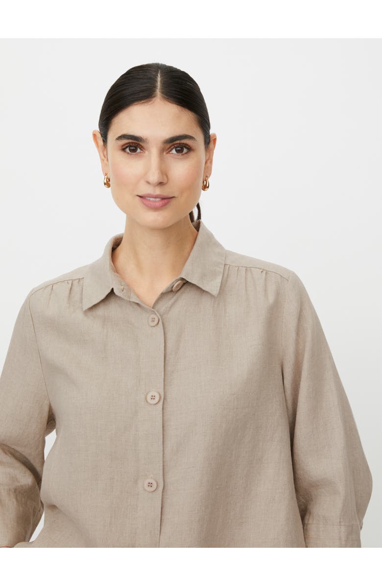Masai Copenhagen MaIdakai Linen Shirt, Alternate, color, Natural