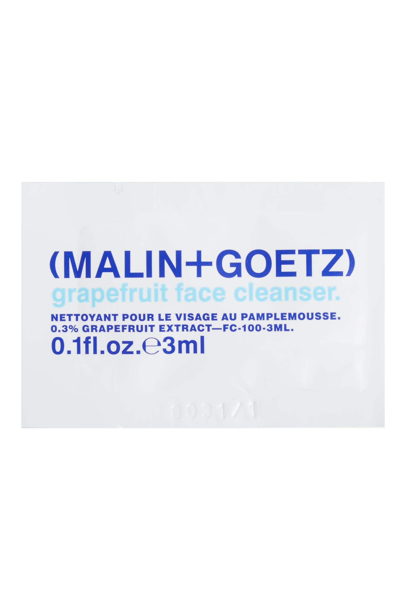 Delivery Order Sample Local MALIN+GOETZ Grapefruit Face Cleanser Sample (Men) | Nordstrom