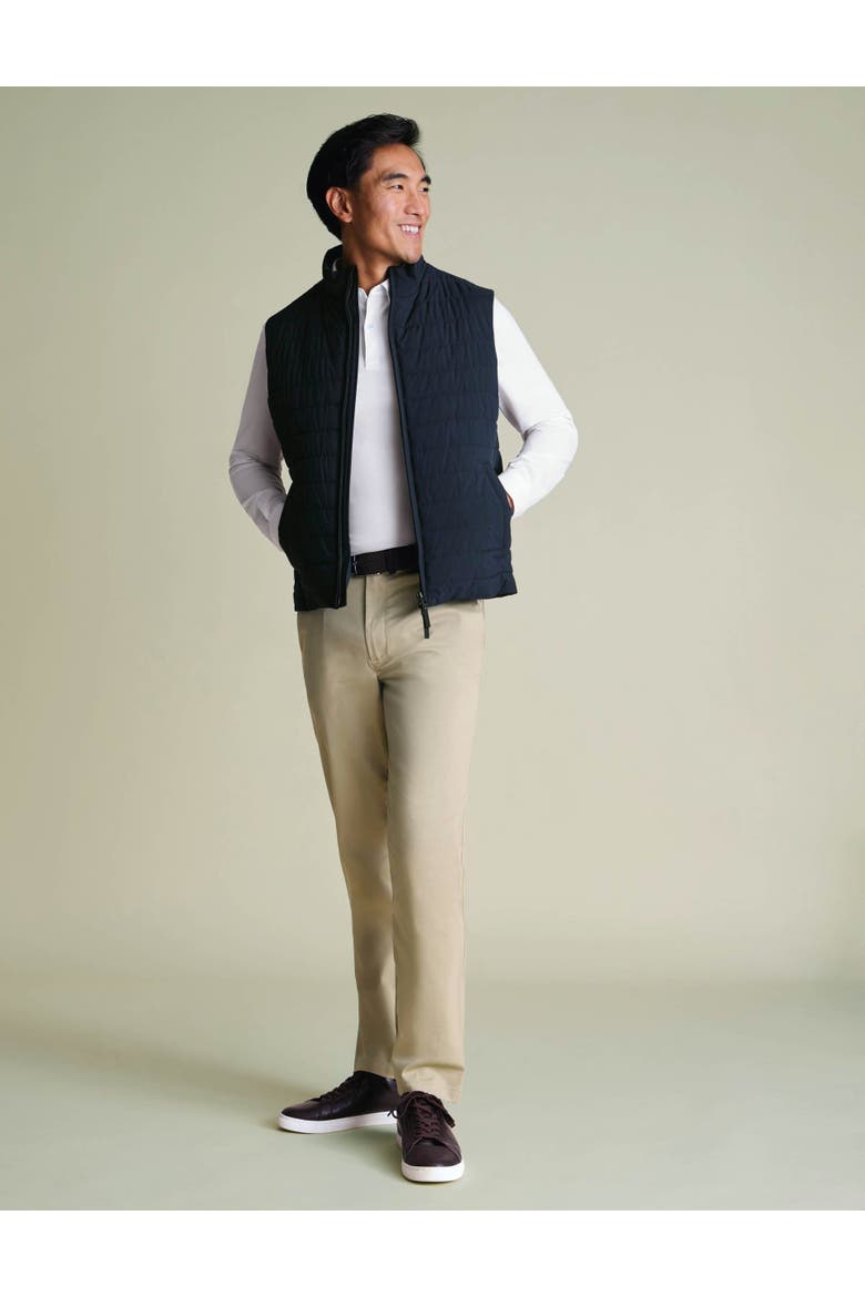 Quilted Gilet, Alternate, color, Navy
