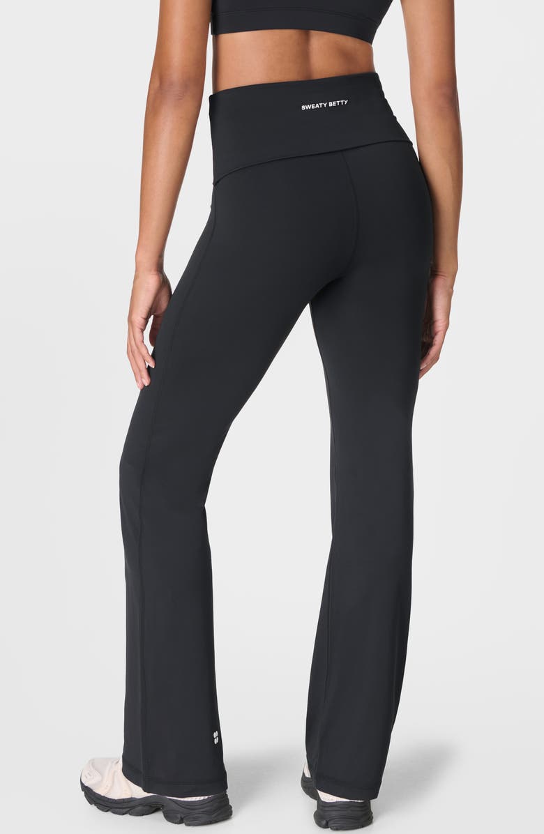 Sweaty Betty All Day Foldover Waist Pants, Alternate, color, 