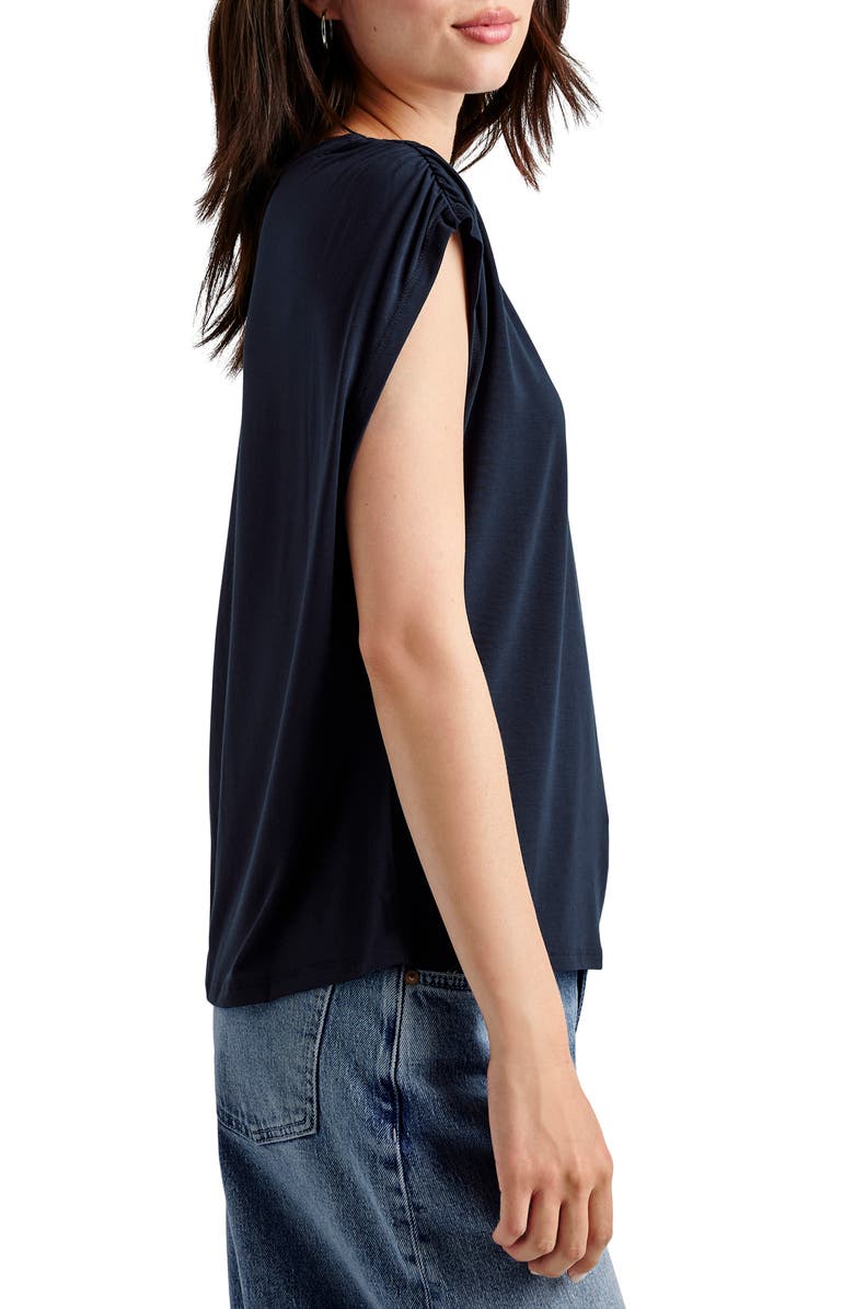 Splendid Ruched T-Shirt, Alternate, color, 