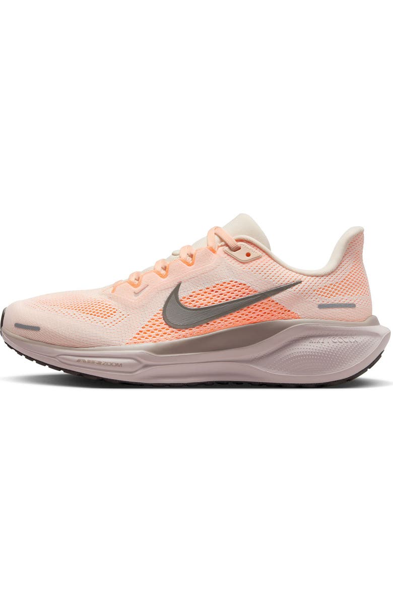 Nike Air Zoom Pegasus 41 Running Shoe, Alternate, color, Guava Ice/ Cave Stone