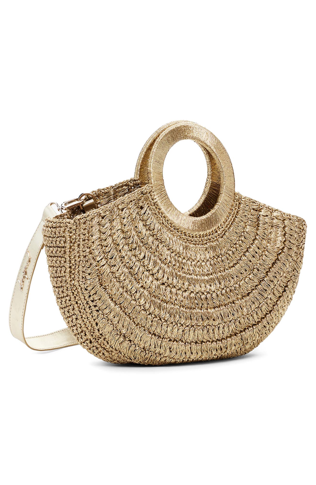 Desigual Raffia Bag, Alternate, color, 