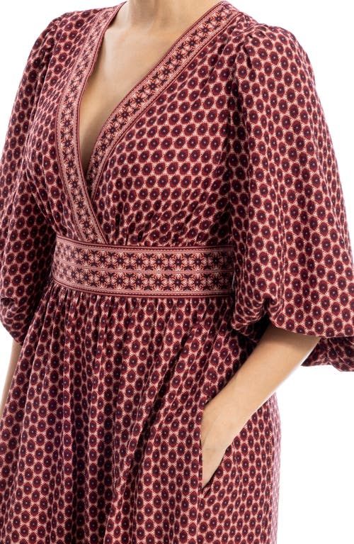 Max Studio Surplice V-neck Maxi Dress