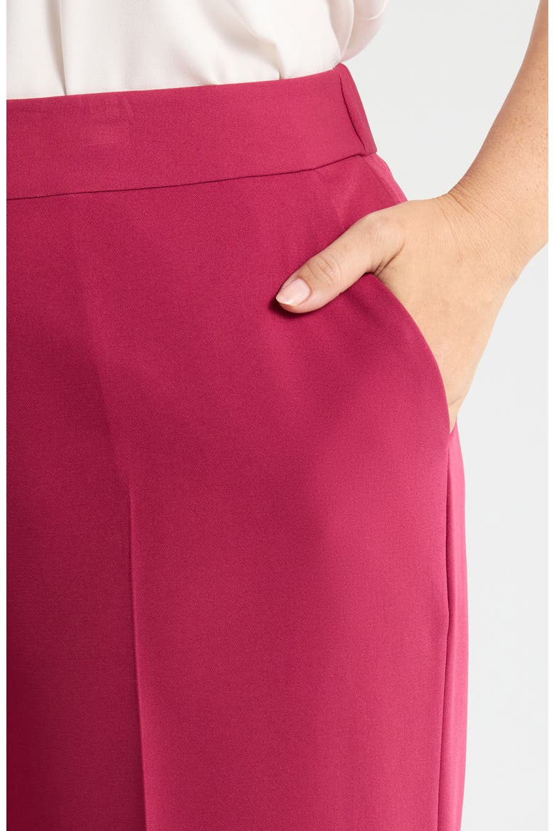 Wide Leg Pants, Alternate, color, BERRY BLISS