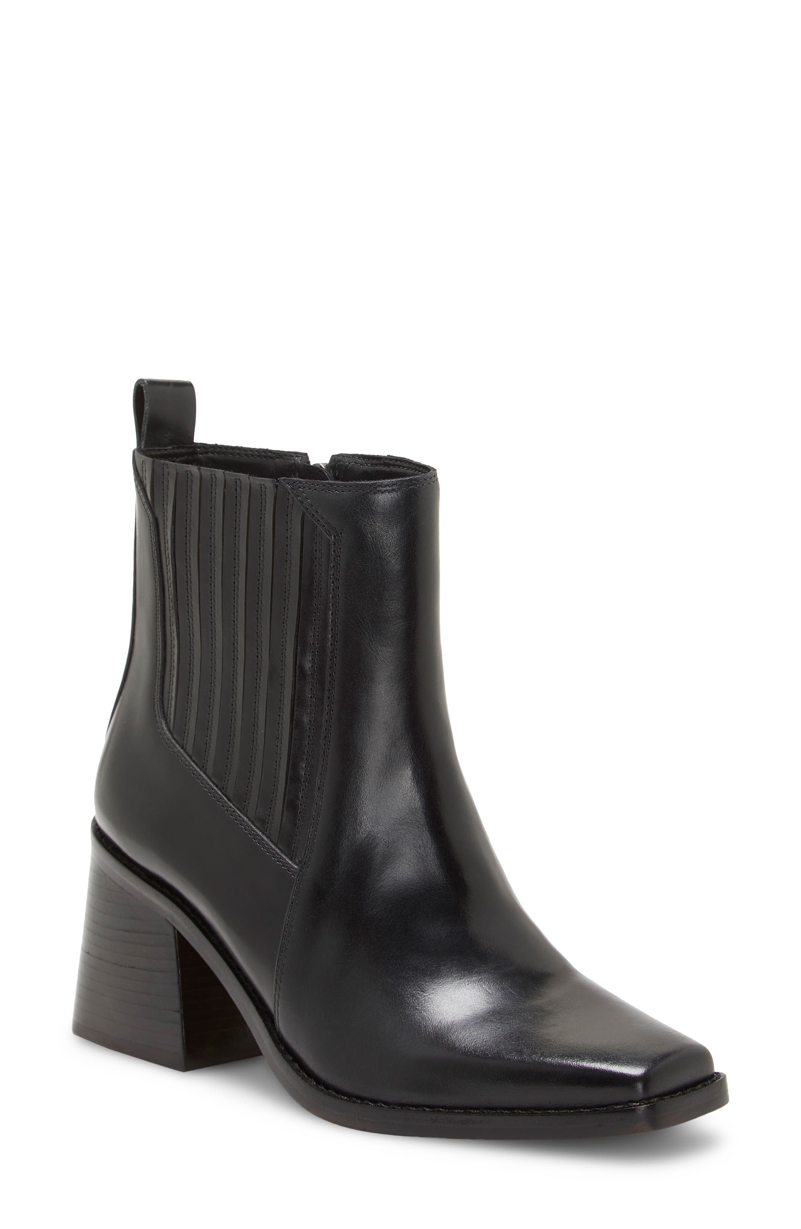 Vince Camuto Sojetta Square Toe Bootie, Main, color, 