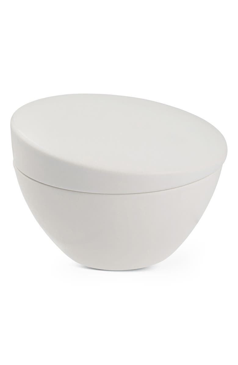 Nambé Orbit Sugar Bowl, Main, color, White
