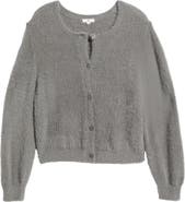 BP. Fuzzy Scoop Neck Cardigan