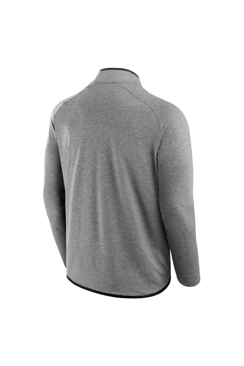 Unisex Fanatics Charcoal Cincinnati Bengals Front Office Performance Primary Quarter-Zip Jacket, Alternate, color, Charcoal