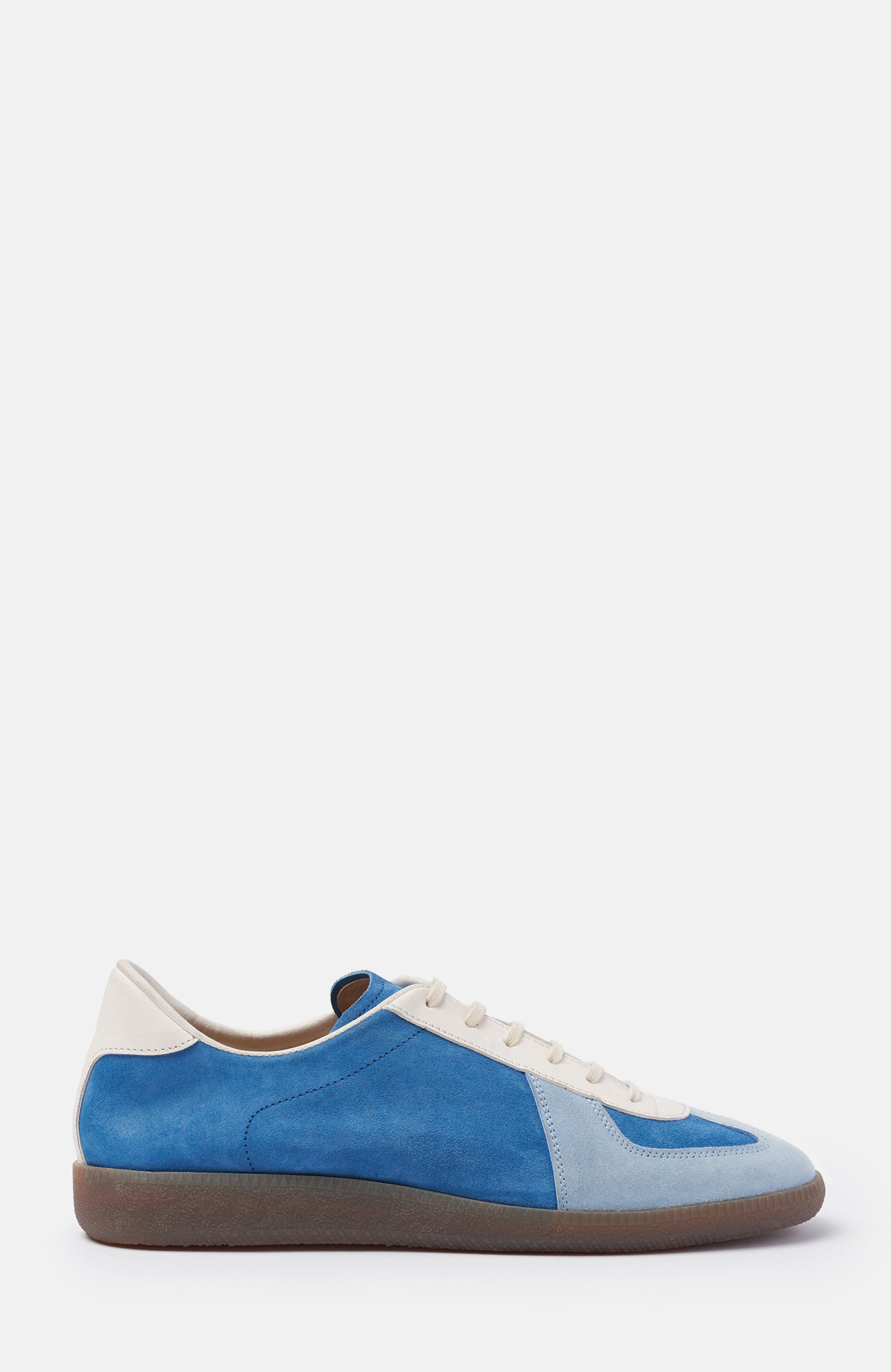 Markus Sneakers, Alternate, color, Blue - Suede