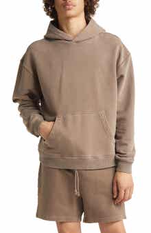 Core Oversize Organic Cotton Brushed Terry Hoodie