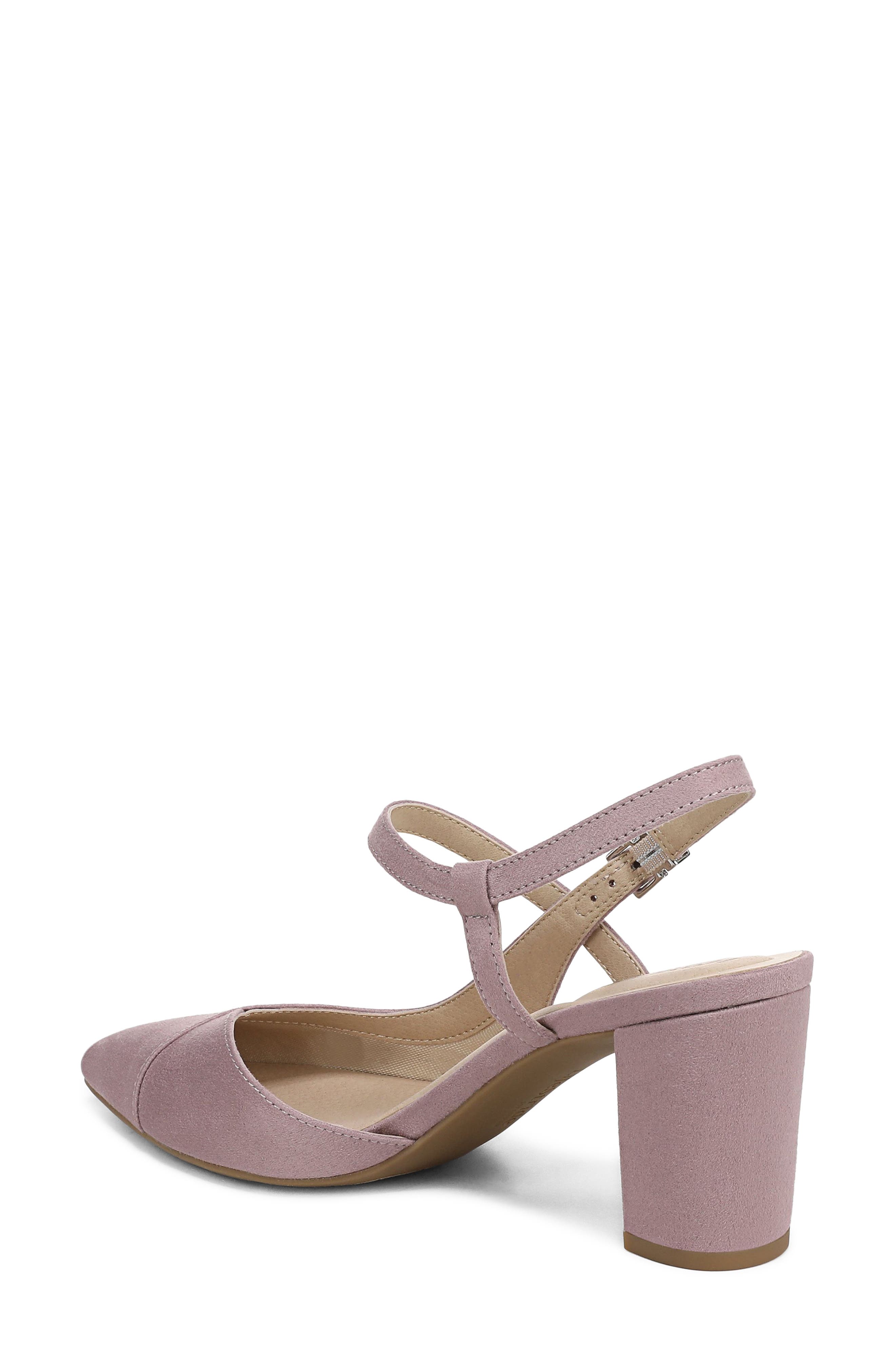 Raelynn Slingback Half d'Orsay Pointed Toe Pump, Alternate, color, AMETHYST