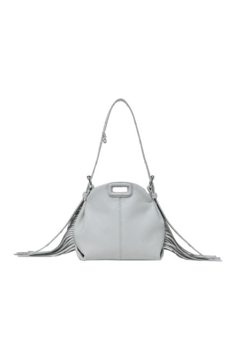 Miss M micro grained leather bag