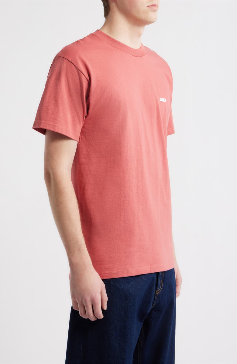 Obey Wrong Path Graphic T-Shirt, Alternate, color, Mineral Red