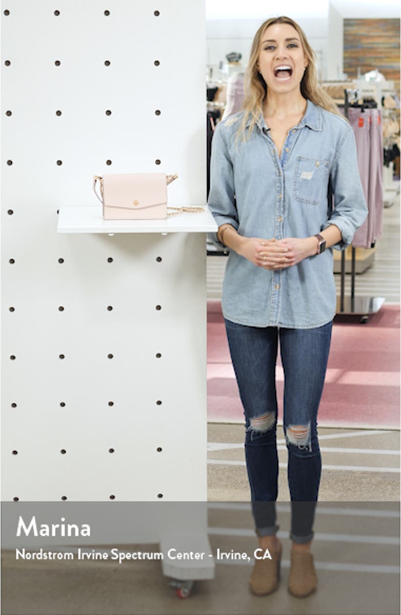 Mini Robinson Leather Shoulder Bag, sales video thumbnail